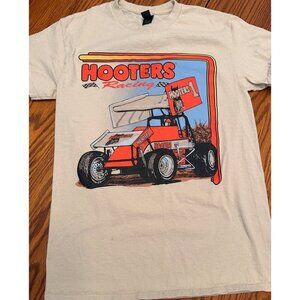 Hooters Racing Tan Mens Tshirt size s